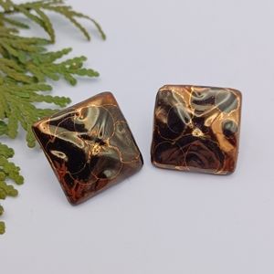 Vintage Ceramic Earrings